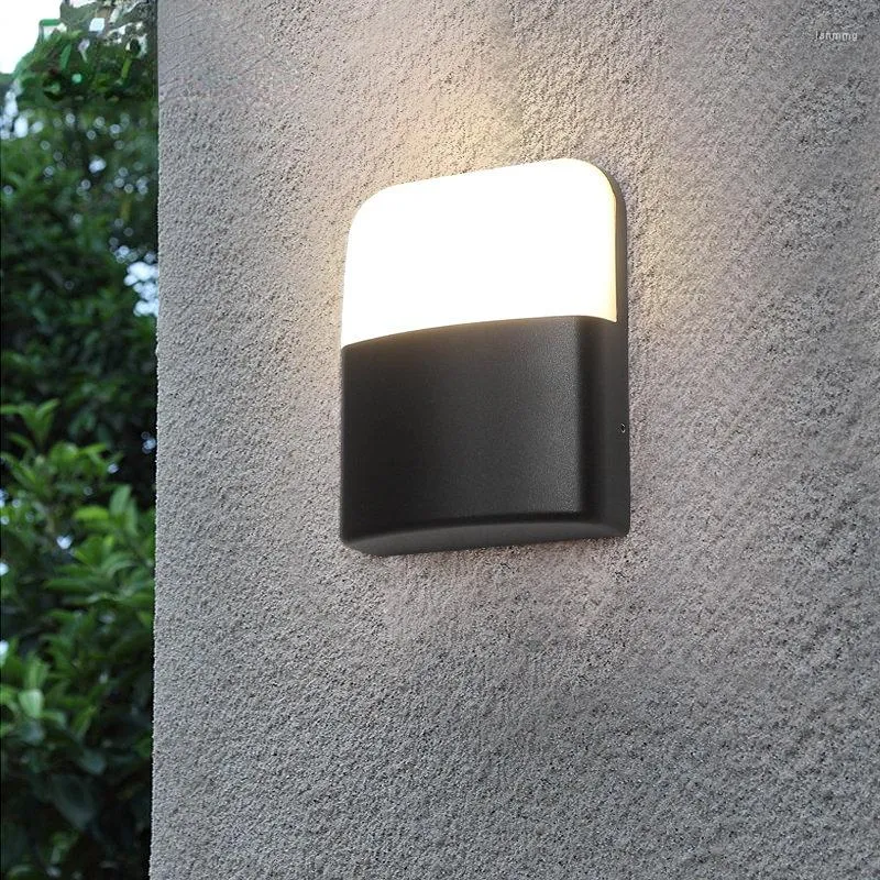 Wandleuchte, IP65, wasserdicht, LED-Veranda, für Hof, Terrasse, Garten, Haustür, Außenbeleuchtung, AC90–260 V