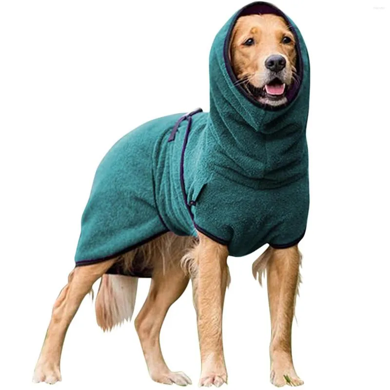 Dog Apparel Winter Coat Extra Thick Clothes For Large Or Medium Dogs Wearing Indoors Outdoors Easy To Wear Sweater With Adj