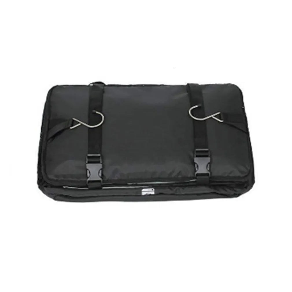 Sacs de rangement Portable sac de voyage crochet suspendu organisateur garde-robe vêtements support étagères valise étagères 230111