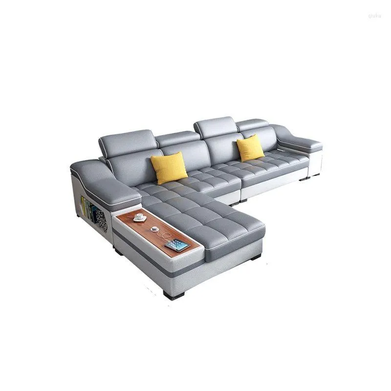 Housses de chaise en tissu 2023 coton et lin, couvre-chaise, canapé, salon, Simple, moderne, en forme de U, technologie combinée, gris, nordique, haut de gamme