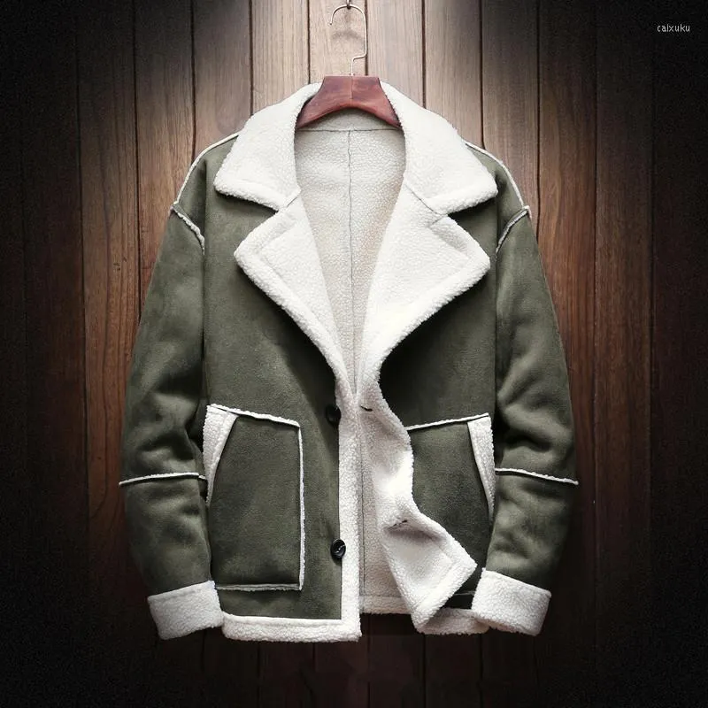 Erkek Ceketler 2023 Marka Giyim Kış Ceket Erkekler Moda Moda Polar Dizli Kalın Sıcak Palto Erkek Karışımı Erkek Boyut S ila 5xl