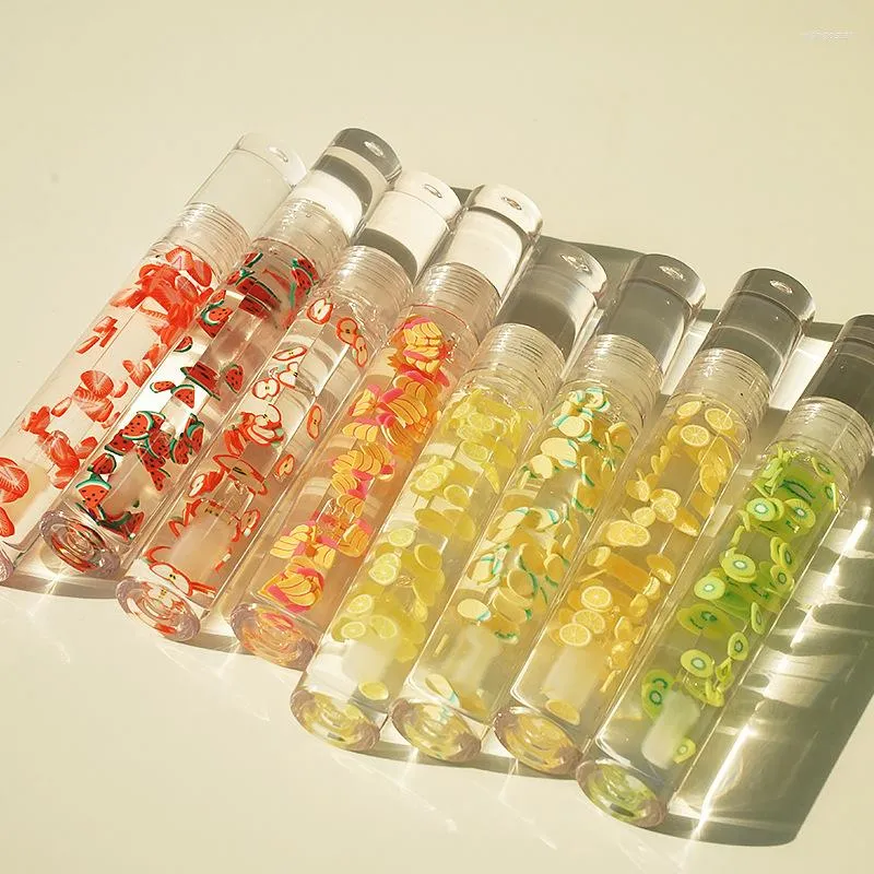 Lip Gloss Beaded Fruit Dudu Glass Honey Transparent Colorless Color Moisturizing Glaze Korean Makeup Maquillage