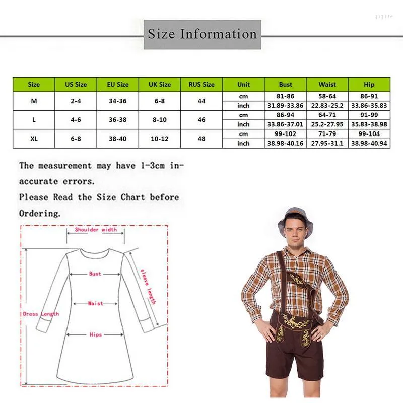 Heren shorts herfst 2023 Traditionele Oktoberfest Men Lederhosen met Suspender hoed kostuums set bier mannelijk Halloween cosplay kostuum heren's