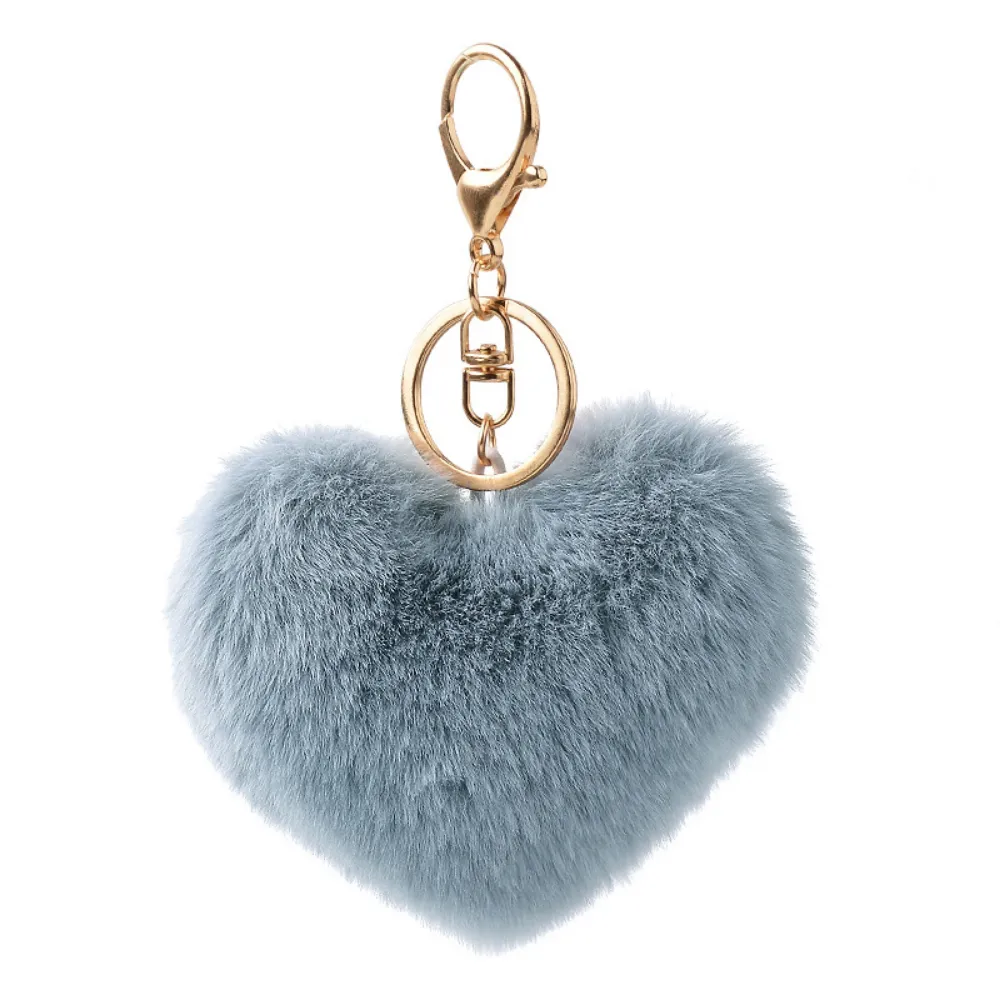 Plush wiszący ornament impreza przychylność akcesoriów brelokowych sercowych akcesoriów miłosnych piłki