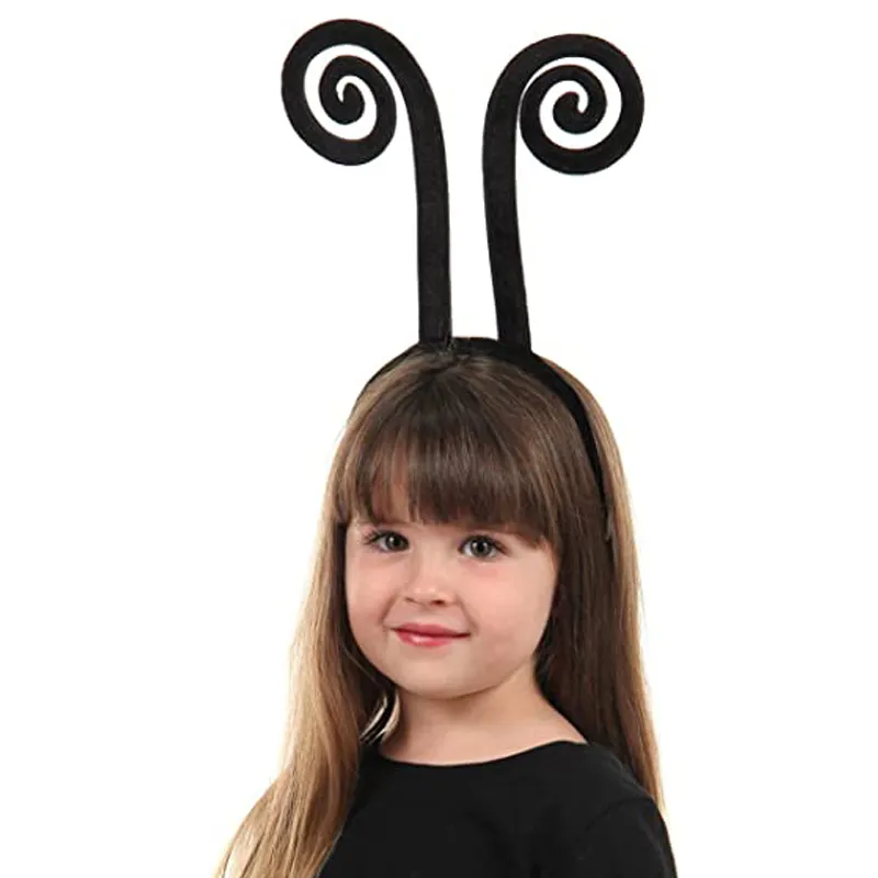 Velvet Spiral Bug Insect Butterfly Antennae Headband Costume Accessory for Women Men Kids 20pcs 201A