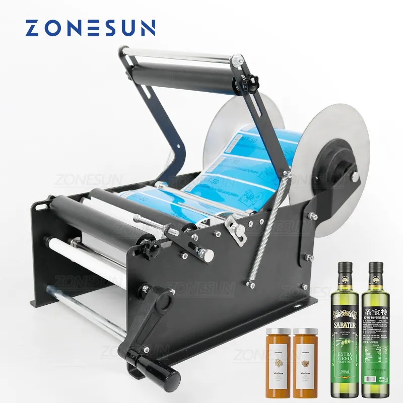 Wholesale ZONESUN ZS 50W Labeling Machine Label Applicator Big Stickers ...