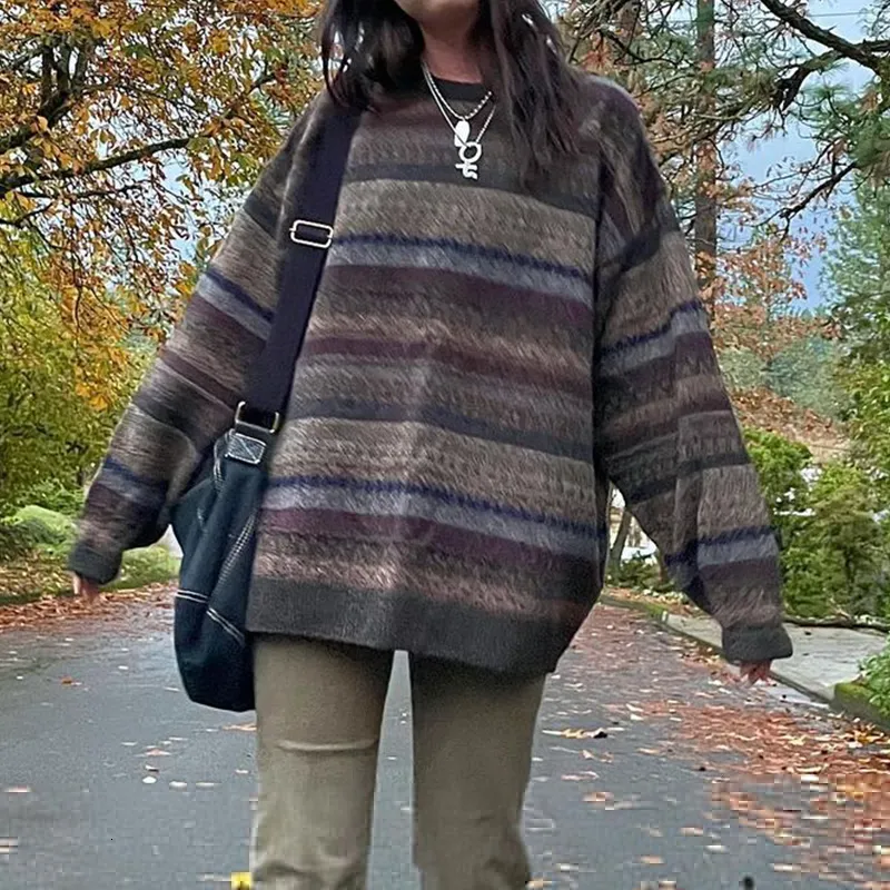 Grunge striped sweater sale