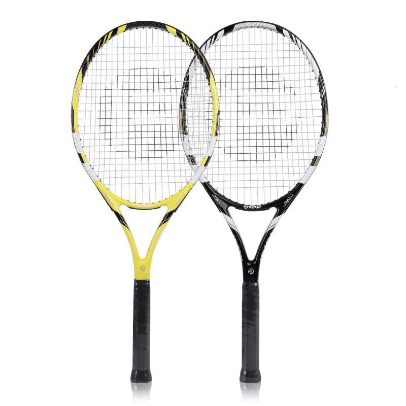 Raquettes de Tennis Carbone Aluminium Intégré Novice Débutant Entraînement 40 230113