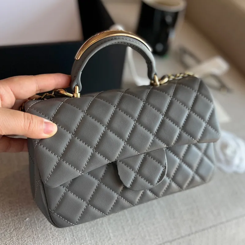 Designer Bag Handbag Luxury Crossbody Hand Bags Leather Shoulder Bag Gold Handle Handbags Fashion Women purses Designers Ladies Wallets Classic Diamond Chain Bag