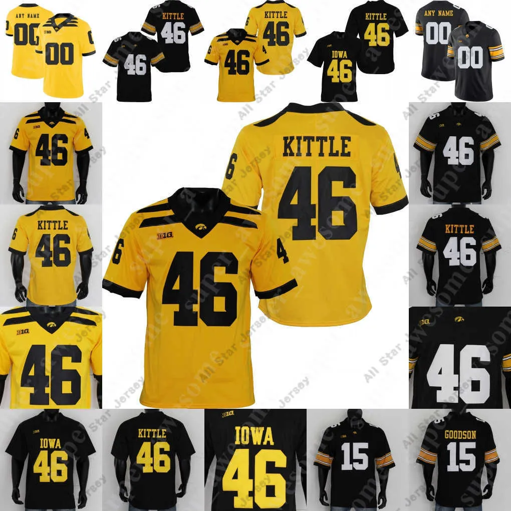 Fotbollströjor Iowa Hawkeyes Football Jersey Daviyon Nixon Barrington Wade Jestin Jacobs Jack Koerner Matt Hankins Nick Niemann Brandon Smith Riley Moss