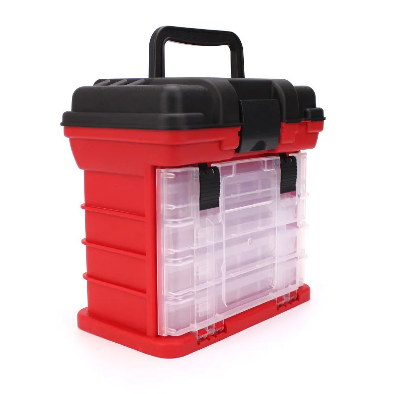 Multi Layer Fishing Lure Container With PPABS Plastic Handle And