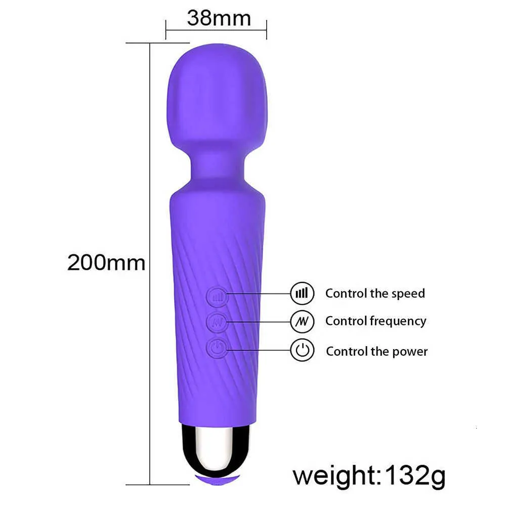 Rechargeable Wand Massager with 8 Speeds and 20 Vibration Modes, Silicone, 7.87 1.5 in from Dhgate Leg Massagers - price 10.14 Rechargeable Wand Massager with 8 Speeds and 20 Vibration Modes, Silicone, 7.87 1.5 in from Dhgate Leg Massagers - price 10.14