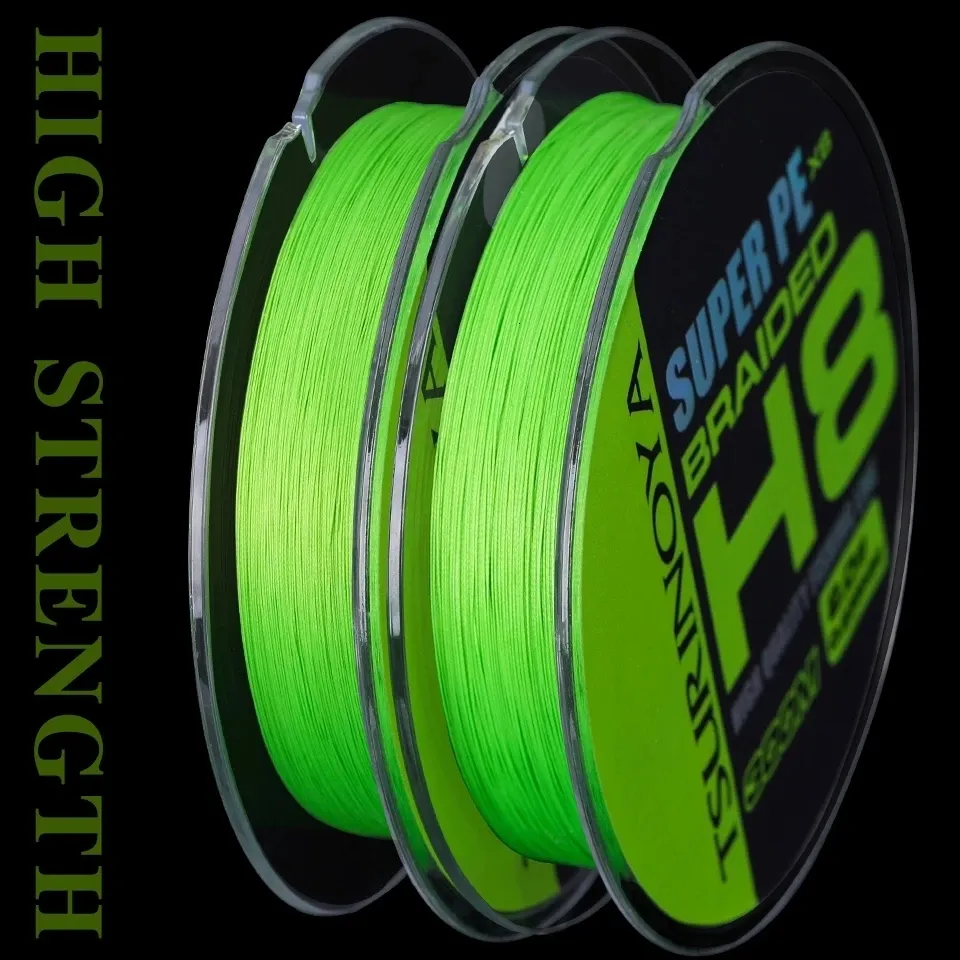 Спечь линия Tsurinoya 300 м 150 м 100 м Печата Печатая рыбалка H8 Long Casting 8 Strands Multifilament Playd Wire 1450 фунт соленой воды 230113