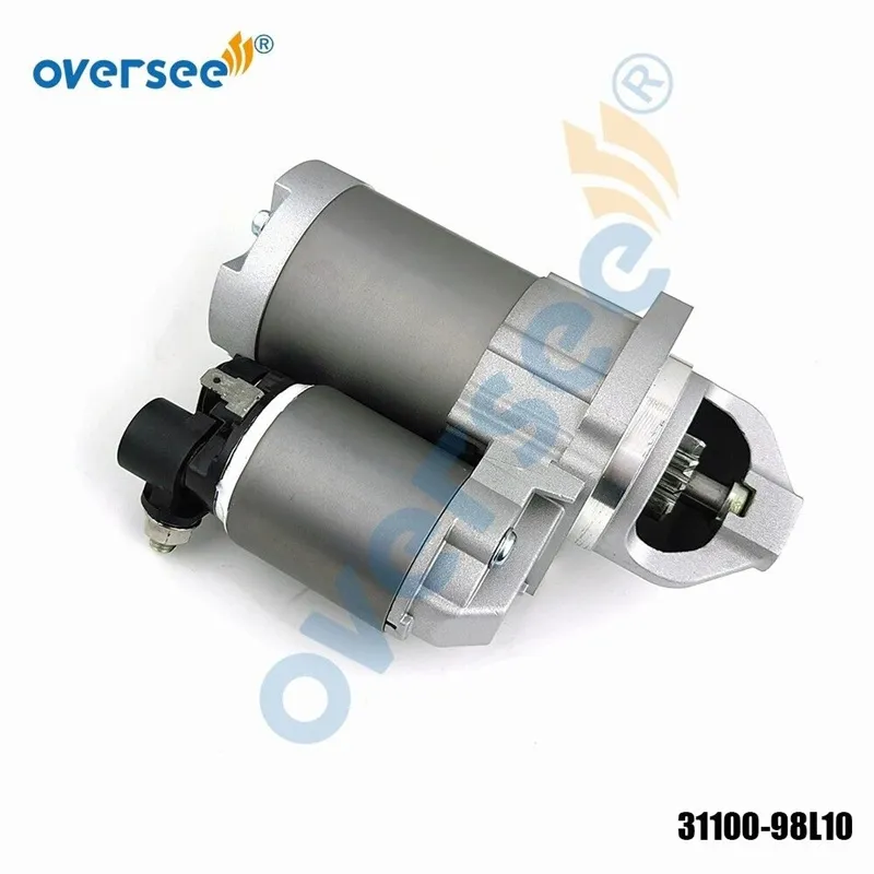 Oversee Parts CW 9T 12V/1.4KW 31100-98L10 Starter Motor For 4T Suzuki DF150 175 200 250HP V6