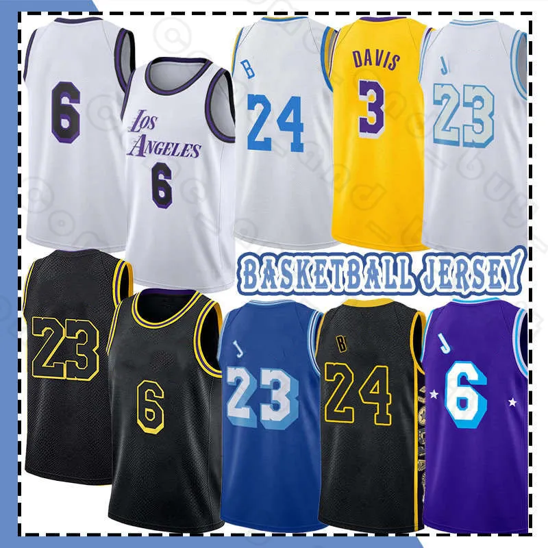 Carmelo Anthony LeBron James Anthony 3 Davis Russell Westbrook Lower Merion Black Mamba 2023 City 6 7 23 0 Edition Jersey