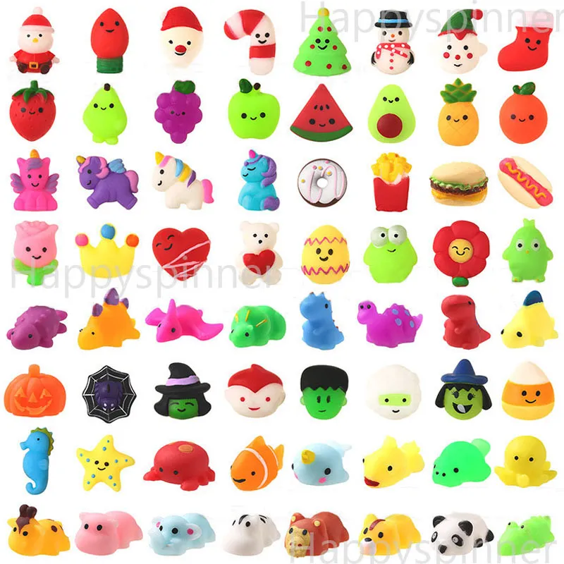 Squishies Squishy Toys материалы Mochi Toy Party Favors Feedget Toys Prises Fesires Group Group животные Щерошка и декакание детские игрушки и подарки