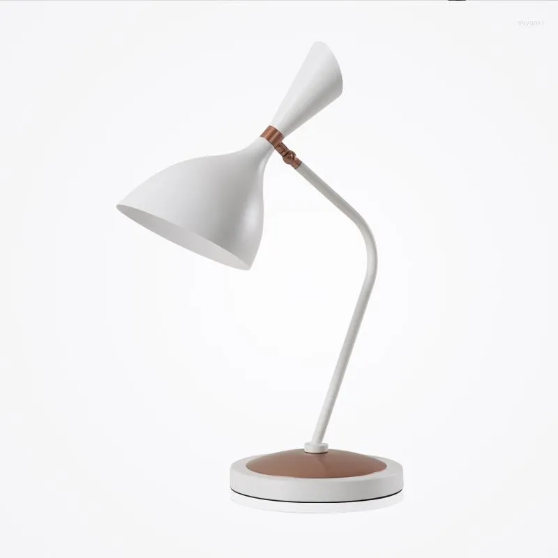 Tafellampen modern zwart/wit led kamer bureaulamp voor dimmerte slaapkameravond