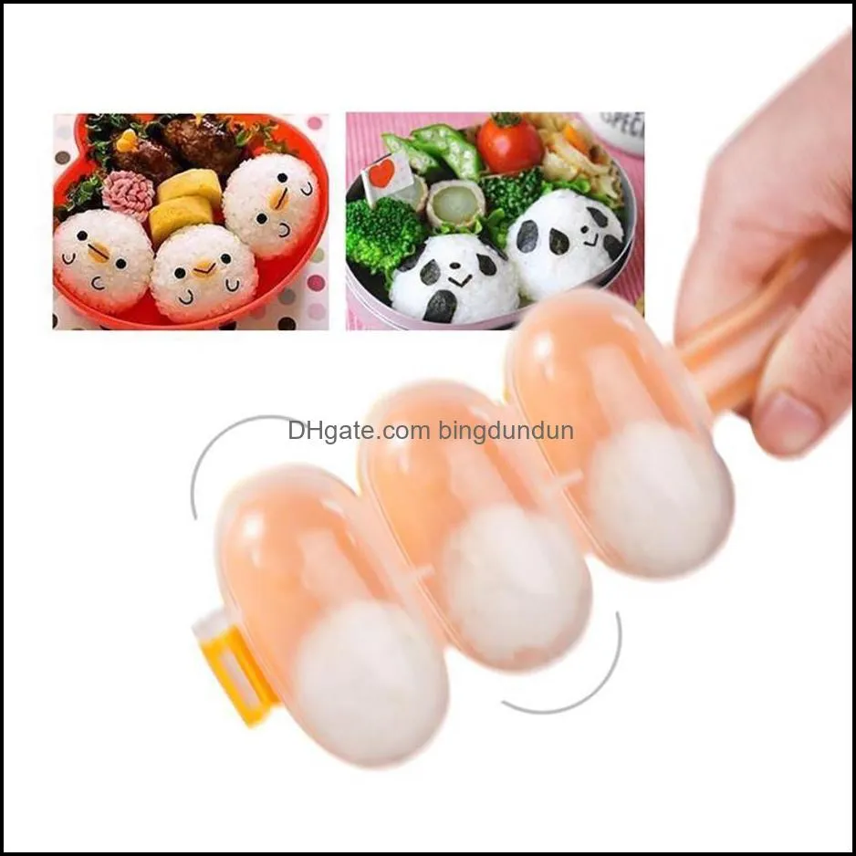 Creativity Rice Ball Molds Sushi Mold Maker Diy Sushi Maker