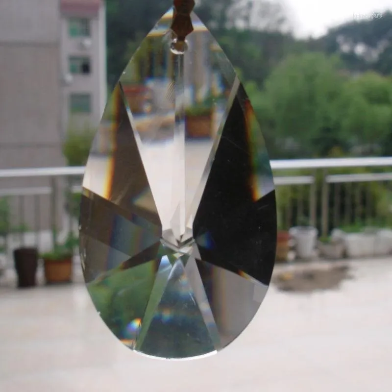 Chandelier Crystal 192pcs/lot 50mm Free Parts Glass Prism Pendant For Hanging