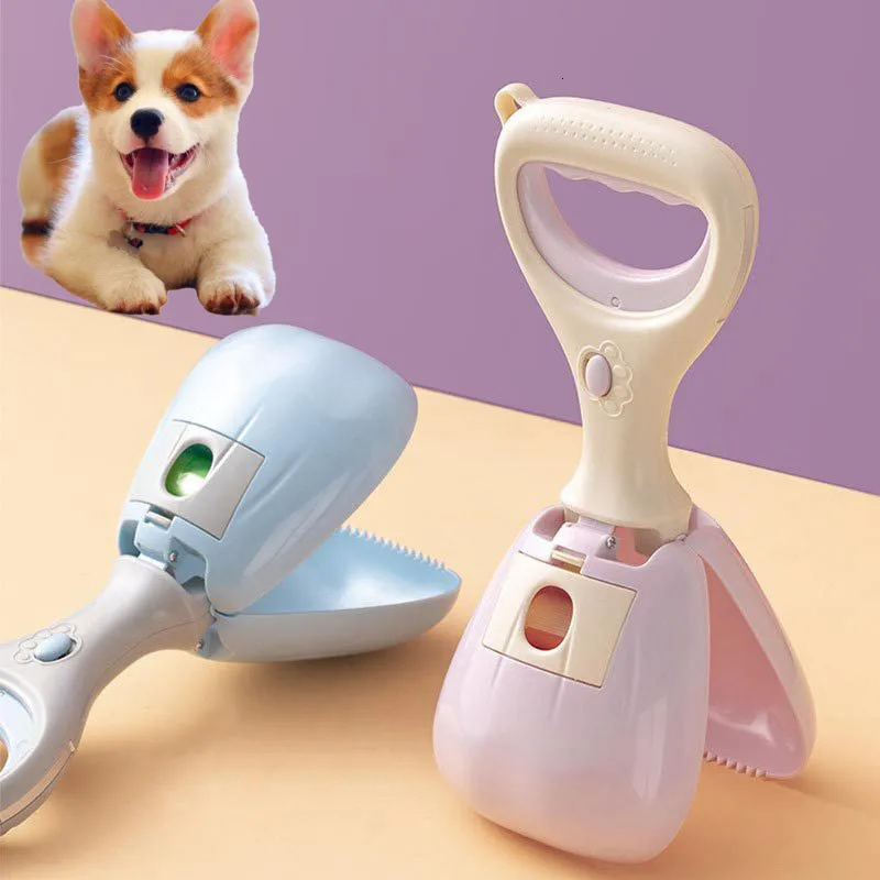 Другая кошачья поставка Pet Pooper Scooper длинная ручка для собак кошачья лопата Scoop Skop Skep Up Animal Animal