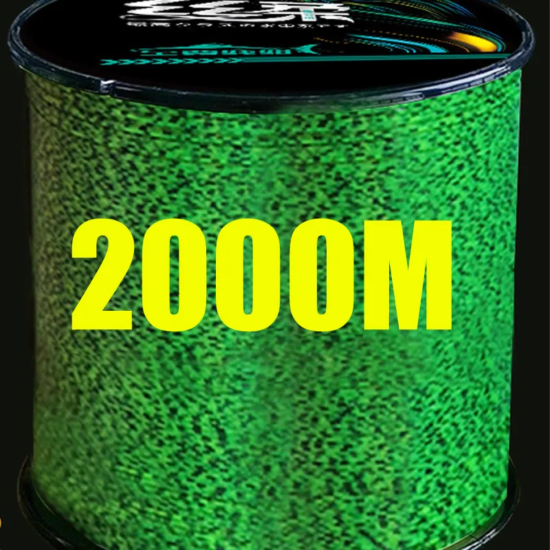 2000m Invisible Fishing Line With Nomad 3d Spoted Sinking Thread For Carp  And Algae Fluorocarbon Coatedraid Line 230113 From Yujia09, $17.27