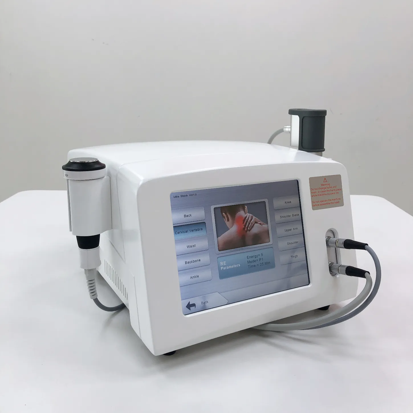 Dispositivo de ultrasonido ultrasonido fisioterapia terapia del dolor