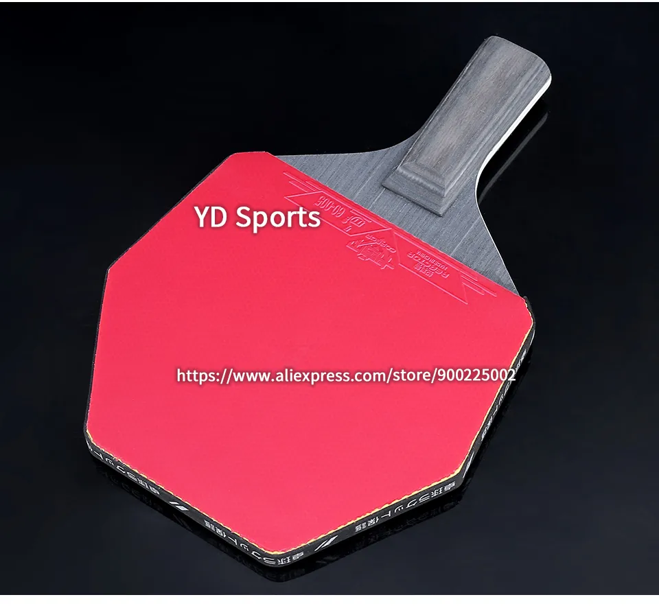 Professional Table Tennis Racket - Black Carbon Fiber Ping Pong Paddle ...
