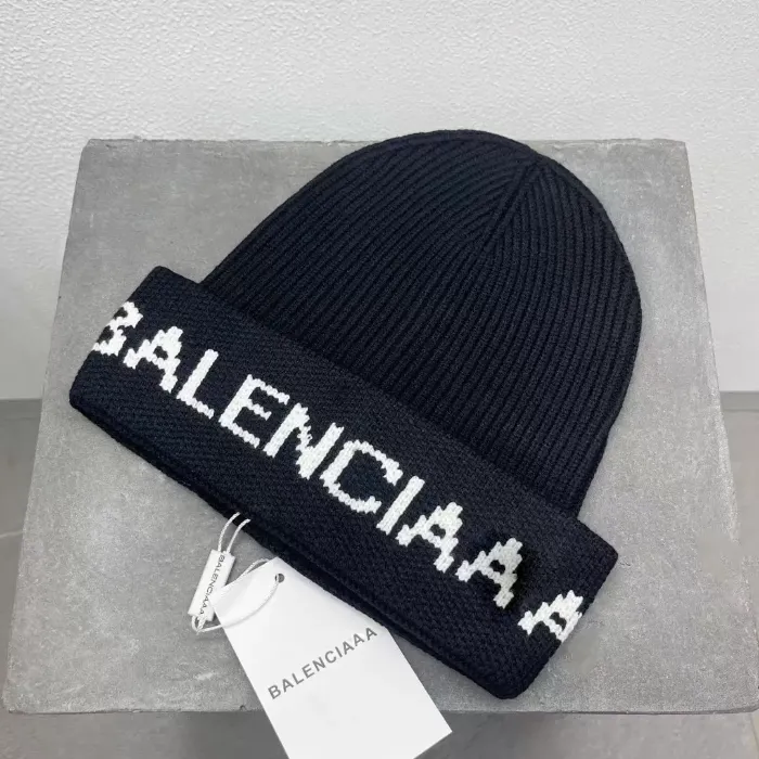 Couple fashion brand designer knitted hats Women`s letter embroidery bucket hat Men`s wool fleece cap