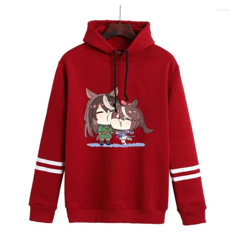 Men's Hoodies Anime Pretty Derby Peripheral Costumes 3D Digital Printing Men's And Women's Hoodie Casual Hooded Sweater