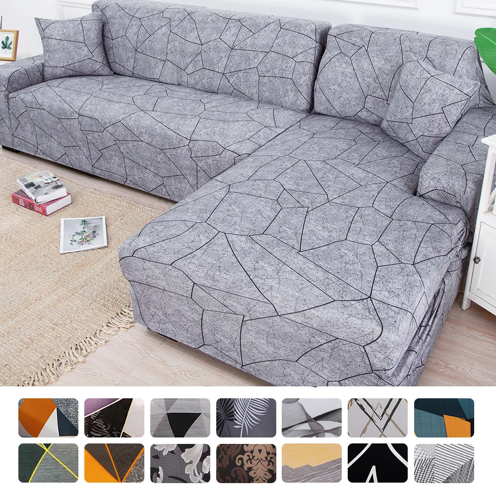 Pokrywa krzesełka elastyczna sofa rozciągająca na Kanapę Kogonka uniwersalna dla salonu 1234 Slipcover L Need Kup 2PCS 230113