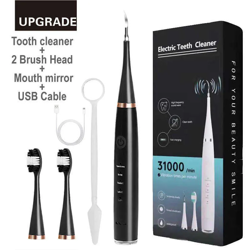 Oral Irrigators Other Hygiene Electric Teeth Whitening Dental Calculus Scaler Plaque Coffee Stain Tartar Removal High Frequency Sonic Toothbrush 221215