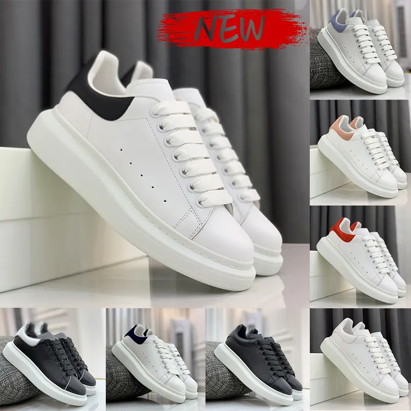 Zapatillas de deporte de lujo para hombre zapatos casuales zapatos de plataforma de piel de becerro Black Worker Blue Velvet Shock Pink blanco negro reflectante arco iris brillo plata Lentejuelas hombres mujeres zapatillas de deporte