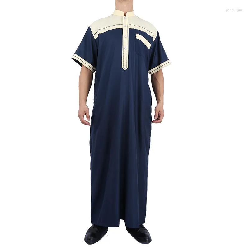 Ethnische Kleidung 2023 Arabische Männer kurzärmelig