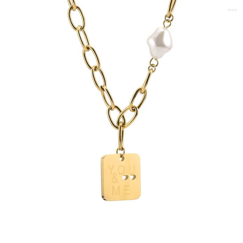 Pendant Necklaces Hit Gold Color Female Mother Of Pearl Multi-layer Engagement Jewelry Accessories