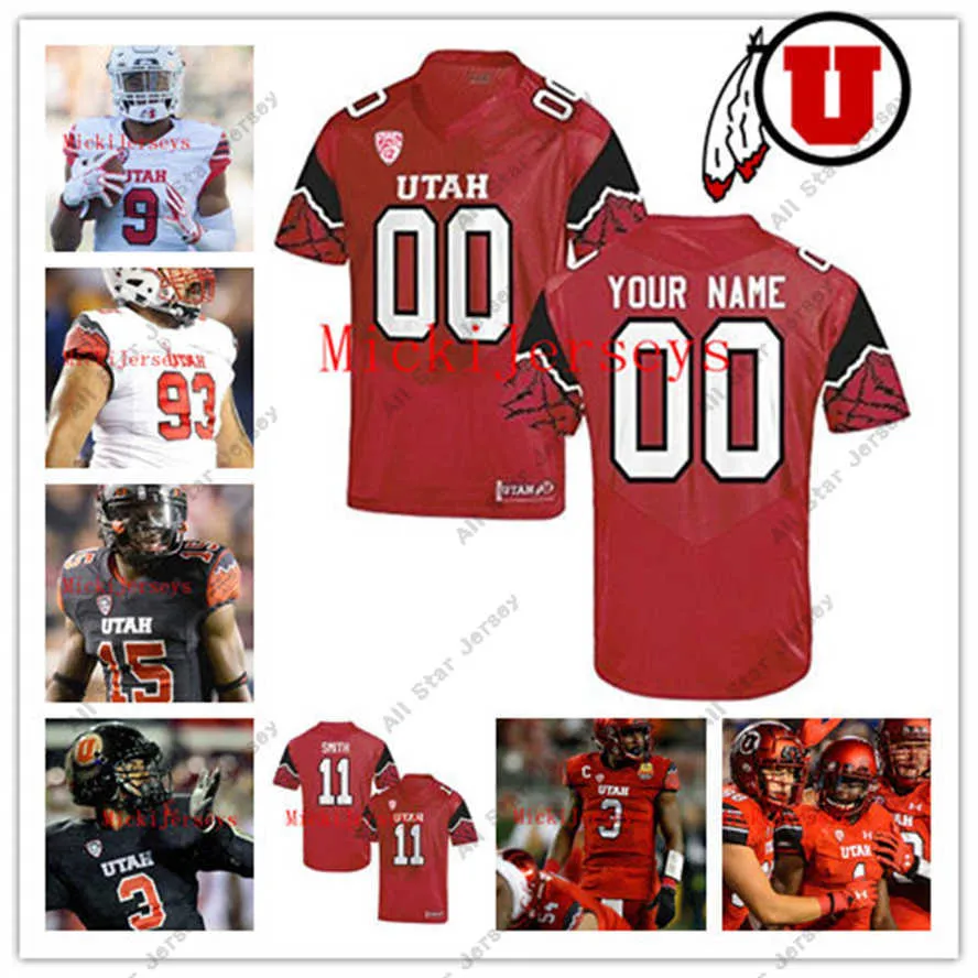 American College Football Wear 2022 NCAA Custom UU Maillot de football universitaire cousu 7 Steve Smith Sr. 11 Alex Smith 11 Paul Kruger 3 Troy Williams 92 Star Lotulelei Eri