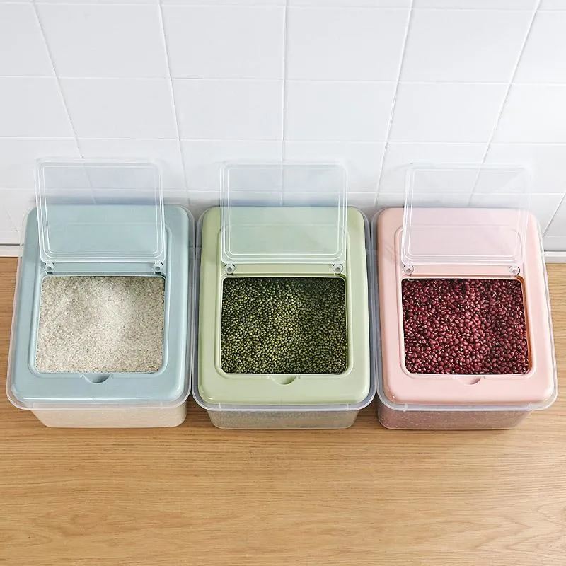 صناديق التخزين صناديق أوروبا مربع الأرز البلاستيكي