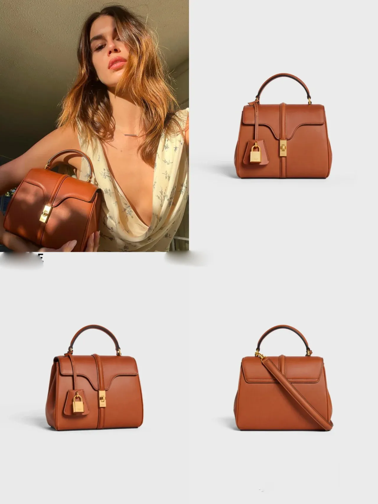 Sac à bandoulière en cuir noir pour femmes, sac à bandoulière de mode, sacs à main de luxe, verrouillage en métal, design à clapet, mini sac à bandoulière, 2023