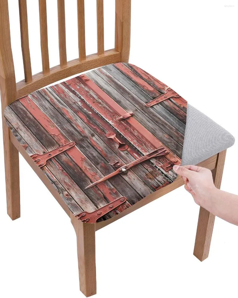 Fodere per sedie in legno vernice per porte retro elasticità copertura custodia protettiva per computer da ufficio casa cucina sala da pranzo fodere