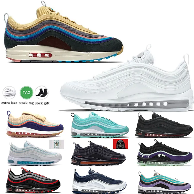 schoenen Heren Dames Sean Wotherspoon Triple Zwart Wit Zilver Bullet South Beach Reflective Bred Heren Trainers Outdoor Sneakers heren dames