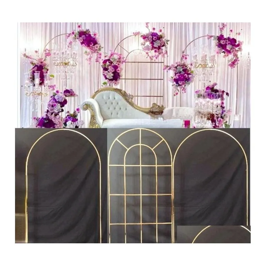 Украшение вечеринки 3 PCS Luxury Fashion Flower Balloon Banner Arch Grand Event Добро пожаловать на стены шкаф на фонах Backgroun DHPFW