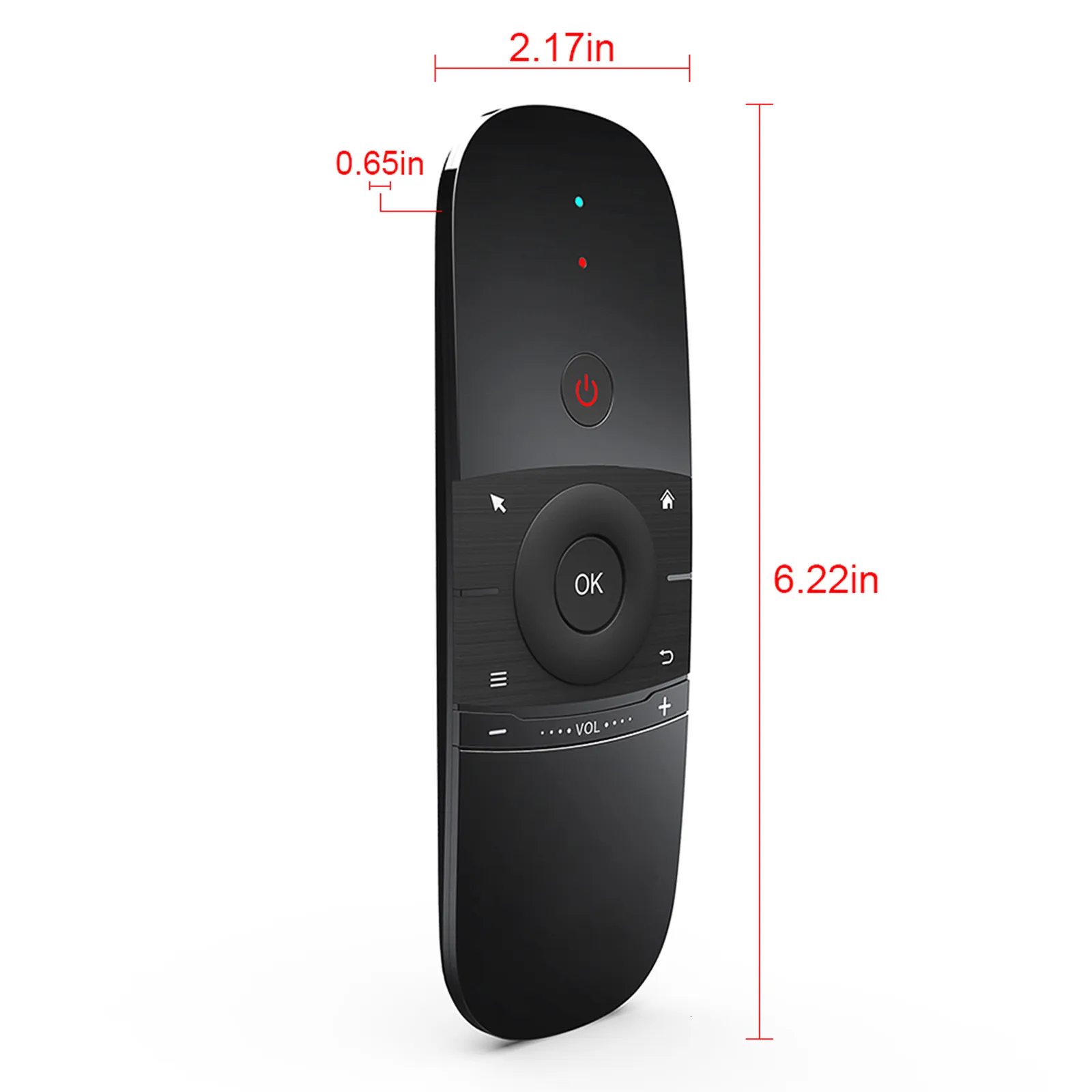 テレビ用ワイヤレスエアマウスキーボード2.4G、Android Box、PC