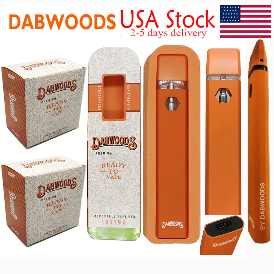Dabwoods Disposable Vape Pen 1ml E Cigarettes Pod Empty Vaporizer