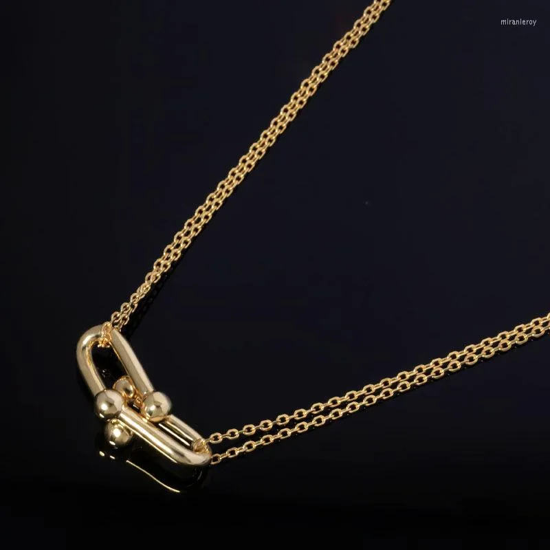 Choker Lockbone Chain Female Fashion Niche Design Sense Versatile Temperament Woman Necklaces