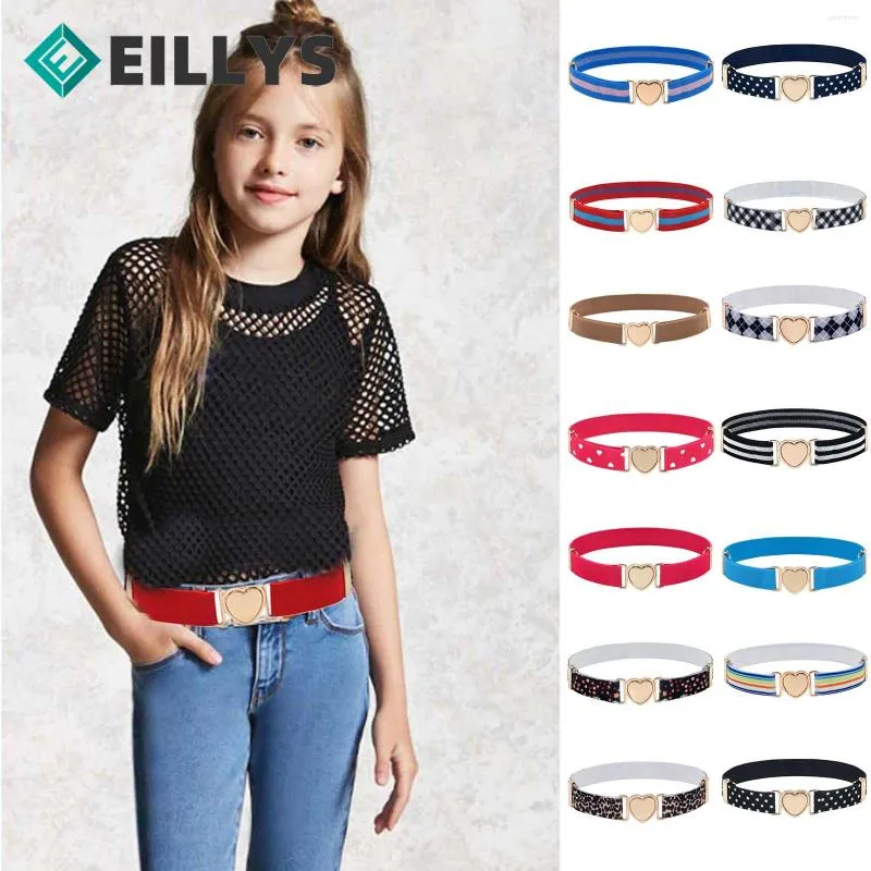 Ceintures Enfants Loisirs Taille Élastique Ceinture Jeans Pantalon Filles Décoration Enfants Jeunesse Stretch Jupe Ceinture