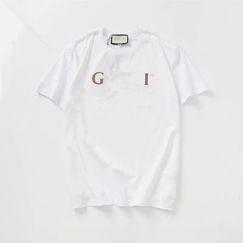 Erkekler için 2023 Yaz Tasarımcı Erkek T Shirt Üstleri Lüks Mektup baskı t Gömlek Kısa Kollu Erkek Tee Kadın Giyim Eur Boyutu XS-XXL