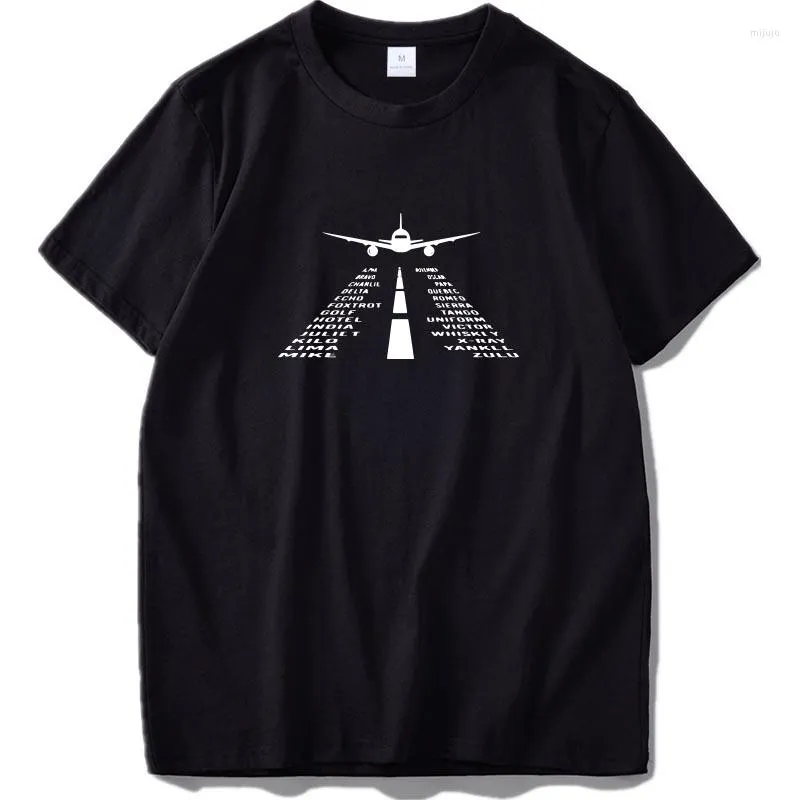 T-shirts pour hommes Chemise d'avion drôle De nombreux pays aspirant à la liberté Amoureux des voyages T-shirt Confortable Col rond Coton Camiseta