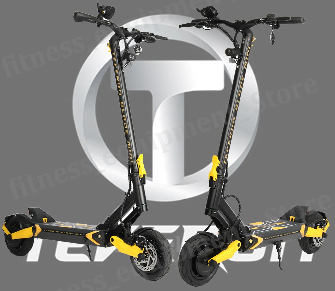 Original Blade Teverun Mini scooter 48V 15.6Ah 20.8Ah Dual Motor 500W Minimotor Display 9inch Teverun Electric Scooter