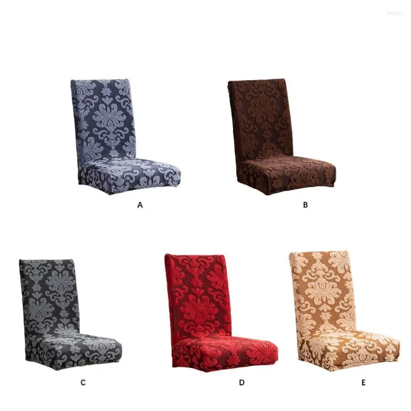 Cubiertas de silla High Stretch European Slipcover Flower Print Impermeable Antideslizante Muebles Protector Elástico El Red