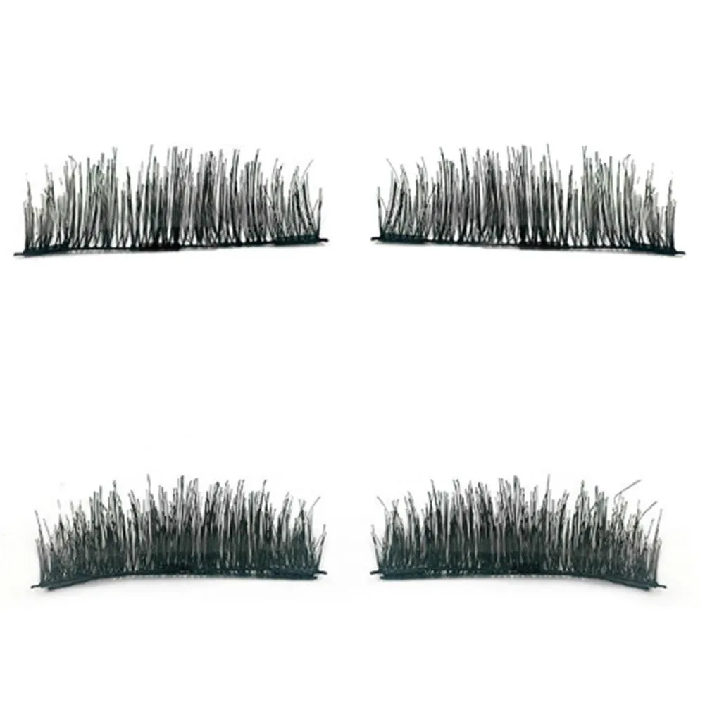 Curler de cílios 3 ímã 2pairs 3d cílios magnéticos cílios kit de maquiagem de olho falso entrega de gotas dh6k4
