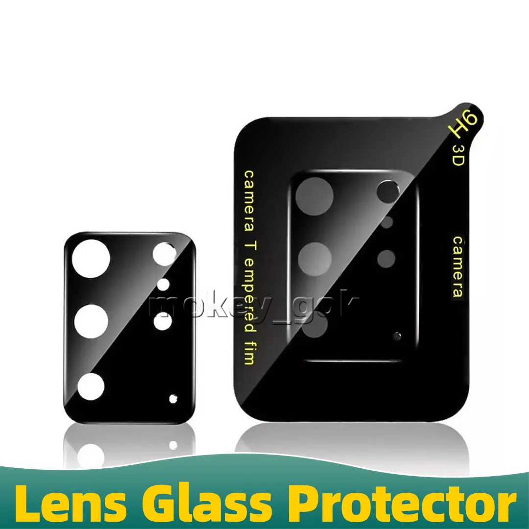 2,5D Clear Thone Back Camera Protector Glass Lins Cover для Samsung Galaxy A21S A12 F41 M21S M31 Z FOLT2 F42 5G F62 M22 F22 A02S F02S A82 Протектор экрана Black Black